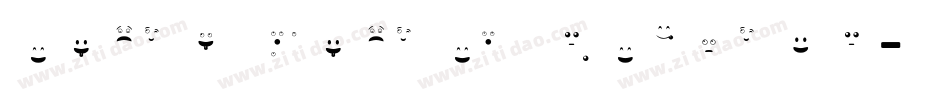 Emily Smiles Regular字体转换
